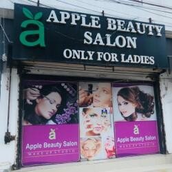 Apple Beauty Salon storefront Khurram Nagar Lucknow