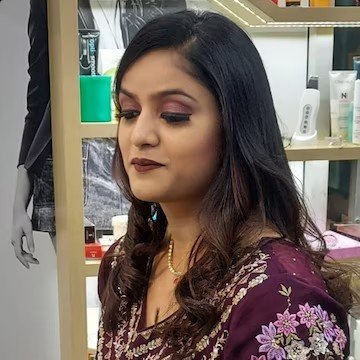 Client party makeup result at Didis Beauty Parlour Lucknow