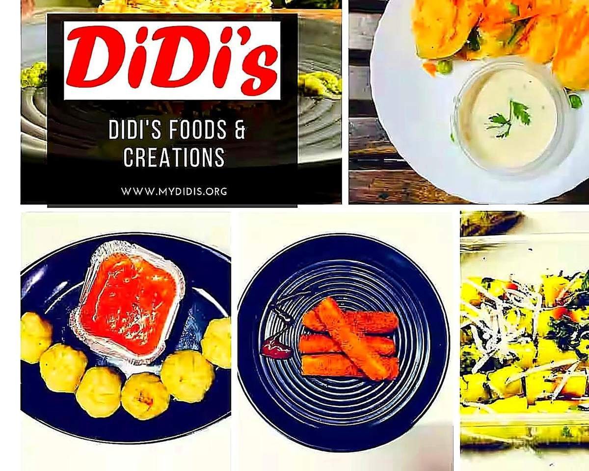 Didi's Food collage with brand mark, Gomti Nagar Lucknow