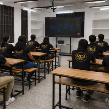 Training classroom in session at Divine Vocational