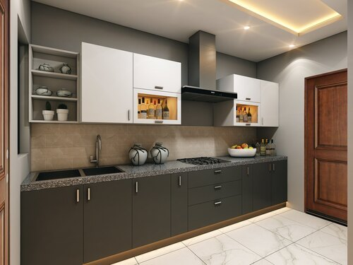 Modular kitchen design from our portfolio in Indira Nagar, Lucknow