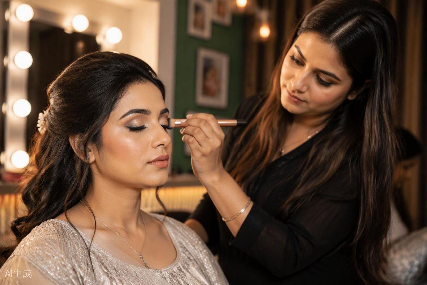 Party makeup look by Jannat Makeover Studio Lucknow