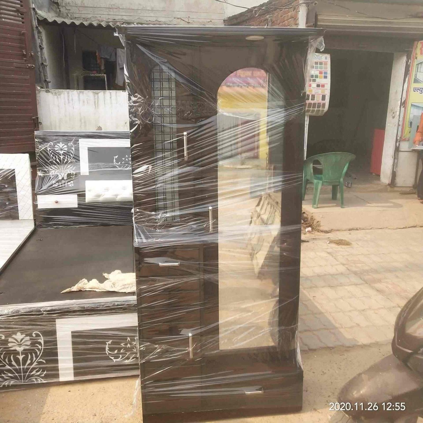 Wardrobe and dressing unit ready for delivery by Lucknow Furniture House, custom furniture Lucknow