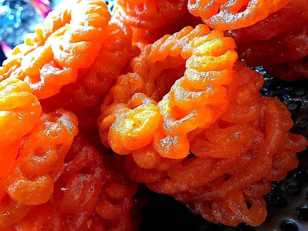 Fresh imarti at Net Ram Sweets, Aminabad Lucknow