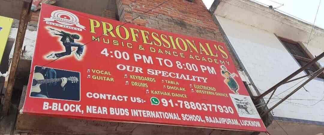 Academy banner displaying courses and batch timings
